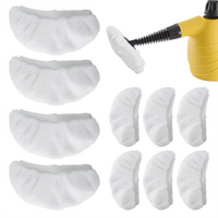 10 PCS Reusable Steam Mop Pads Universal Steam Cleaner Pads Steam Shot Attachments For Karcher SC1 SC2 SC3 SC4 SC5 SV7