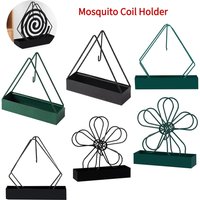 Mosquito Coil Holder Incense Holders Coil Incense Burner Frame Rack For Home Bedroom Patio Summer Mosquito Repellent Accessories