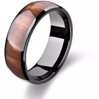 T5577 Chip Epoxy Wood Grain Ceramic Rewritable 125kHz RFID Smart Finger Ring for Clone TK4100 or EM4100 Keycards