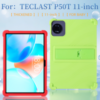 Protective Case for TECLAST P50T 11-inch Tablet – Universal Soft Silicone Case with Stand for Kids