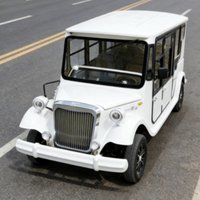 2026 Newest Lithium Battery Golf Car Adults Scooter 5 8 11 14 Seater Beach Buggy Easy Handle Electric Vintage Classic Car