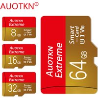 Flash Drive Card 64GB Class10 Memory Card 32GB C10 Micro SSD Card 8GB C10 Cartao De Memoria TF Card 16gb Free Adapter