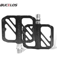 AliExpress BUCKLOS Bicycle Pedals Non-Slip Sealed Bearing Mountain Road Bike Pedal Aluminum Alloy Cycling Bike Foot Platform Mtb Bike Parts