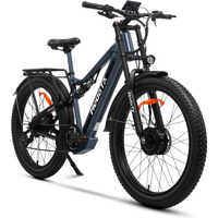 AliExpress NONE Aluminum Alloy Frame, 27.5‑Inch Wide Tires, Adult E‑Bike, HedaTX XT29 E‑Bike, 500W*2 Motors, 48V 19.2Ah Battery, LCD High‑Definition Display, Urban Commuter E‑Bike