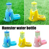 Hamster Water Feeder Kleine Dieren Automatische Dispenser Drinkwater Fles Bowls Schotel met Voedselcontainer voor Guinea Varken