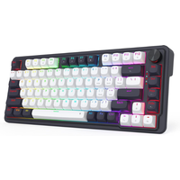 Redragon K673 HE Rapid Trigger Gaming Keyboard, 81 Keys 8K Wired Mechanical Keyboard w/Next-Gen UltraMag 100% POM Silky Magnetic
