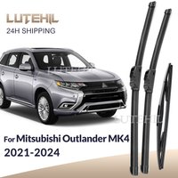 For Mitsubishi Outlander MK4 2021-2024 2022 2023 Wiper Front&Rear Wiper Blades Windshield Windscreen Window Brushes 26"+18"+12"