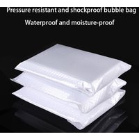 50Pcs White Bubble Envelope Bag SelfAdhesive Seal No Tape Gift Packaging Universal Express Transportation