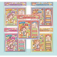 Game Challenge Sticker Book, 5 Different Types of Creative Scenery Stickers, Children's 3D Sticker Crafts Quiet Book