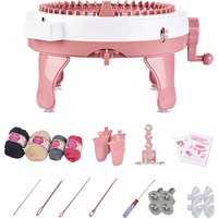 Mini 48Pin Knitting Machine Weaving Educational Toys for Children Hat Scarves Sweater High quality plastic material