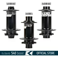 Koozer Front BM540 15x110 20x110mm Boost THRU TA 32 Hole 6 Bolts for Heavy Cross Country AM FR E-bike Down Hill MTB Bicycle Hub
