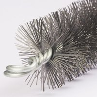 Chimney Flue Cleaning Brush Fireplace Cleaning Chimney Brush Convenient For Maintenance Effective Dirt Removal