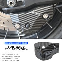 MTKRACING Rear Caliper Cover For HONDA XADV 750 2017-2024 Motorcycle Accessories Rear Deck Cover Fit Rear Caliper Protect Guard