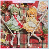 Inedible Doll Lunar Lore Series 1/8 Bjd Limited Edition Hanging Card Mango Pup/Apple Mousie Joints Doll Ornament Gift In Stock