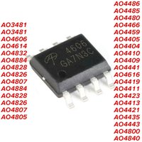 10PCS SOP8 MOS AO4606 AO4614 AO4832 AO4828 AO4826 AO4807 AO4884 AO4805 AO4486 AO4485 AO4480 AO4466 AO4459 AO4405