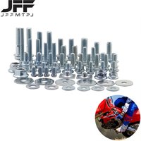 Motorcycles Fairing Fender Screw Bolt Kit Fastener Set For Honda CRF50 CRF70 CRF110F CRF230F CRF250 CRF300 CRF350 CRF450 125-500