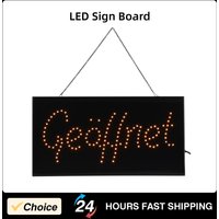 Led Bar Sign Large Bright LED Shop Sign Board Neon Light Window Door Sign Geoffnet Neon Sign Geoffnet LED Sign Board