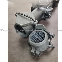 Tactical Honeycomb Cover With 30mm Universal Pipe Diameter For Rapid Aiming And Zooming With Anti-reflection Properties
