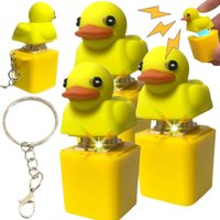 Quackey Fidget Toy That Quacks Quacking Duck Fidget Toy Keychain Stress Reliever Squeaky Anxiety Stress Relief Toy