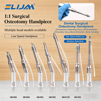 Dental 20 Degree 1:1 Surgical Osteotomy Handpiece E-type Contra Angle for Bone Surgery Implant Professional Dentistry Equipment