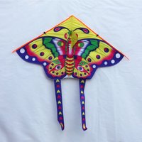 Large Delta Butterfly Kites with 30m Kite String Handle Easy Flyer Kite for Family Outdoor Games