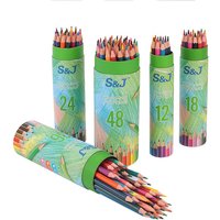Color Pencil Set with Bucket,Professional Hand Painting Sketch Pen,Back to School Gift,Student Drawing Pencil Writing Supplies