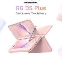 Console de jeu portable Anbernic RG DS Plus, écran IPS de 4,3 pouces, résolution 1024 x 768, double écran, batterie de 4000 mAh, algorithmes d’effets DSP, système d’exploitation Linux, lecteur de jeux