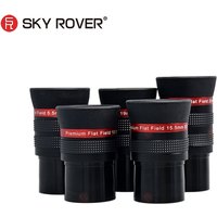 SKY ROVER Astronomical Telescope Accessories, Flat Field Eyepiece, 1.25inch, PF, 5.5mm, 10.5mm, 15.5mm, 19mm, 25mm
