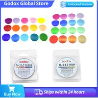 Godox V-11C V11C or V-11T V11T Color Filters for AK-R16 or AK-R1 Compatible Godox V1 V1PRO V100 Series Flash Light