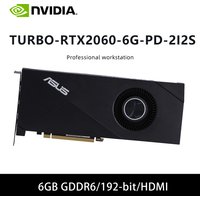 NVIDIA RTX 2060 6GB GDDR6 288-5N520-000A8 & TURBO RTX 2060 6G PD 2I2S 6GB GDDR6 192Bit graphics card For PCI-E3.0 HDMI DP 8Pin