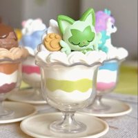 New In Stock Anime Dessert Ice Cream Series Blind Box Kawaii Action Figure Toys Desktop Decorations Festival Gifts For Fans