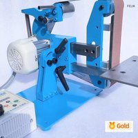Factory750W elektryczna szlifierka taśmowa pionowa i pozioma podwójnego zastosowania szlifierka do polerowania taśm szlifierka taśmowa 110 V/220 V