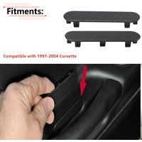 Door Panel Handle Plug Screw Cover Trim For Chevy Corvette C5 1997 1998 1999 2000 2001 2002 2003 2004 10279471