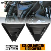 Motorcycle ABS Fairing Battery Side Cover For Harley 1982-1994 FXR 1999-2000 FXRS / FXRP / FXRT / FXRII models Black