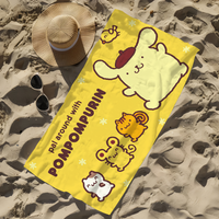 Towel Soft Pool Gift P-Pompompurin For Travel Gym Shower Cute Camping Quick Dry Cartoon Sports Large Beach Towel