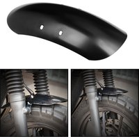 Garde-boue avant court noir personnalisé pour moto, Harley Sportster Forty, lecture XLunder X, 2010-2017, 16, 15, 14, 13, 12, 11, 256