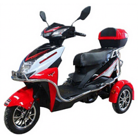 Airo Newest Three Wheel Handicapped Tricycle Scooter 800w Cheap Price 3 Three Wheel Disability with Padals for Adults/elderly