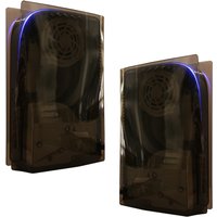 Disc Version -Transparent Protective Shell For Sony Playstation 5 PS5 Controller Panel Case Replacement Plate Protection Cover