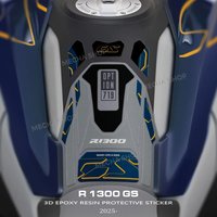New R1300GS Tank Pad 3D Sticker Protective Waterproof Kit Motorcycle Parts for R 1300 GS 2025 2026