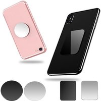 Universal Circle Mobile Phone Magnet Stand Velcro Magnetic Metal Plate for Phone Magsafe Ring Magnet for IPhone SJZJ29