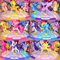 New Hot Genuine Blind Box My Little Pony Joyful Party Shaking Joy Series Cute Figurine Desk Decor Gift For And Anime Lover Toys