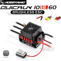 Hobbywing QuicRun WP 10BL60 60A G2 Waterproof 2-3S Brushless ESC for 1/10 RC Car On-road Racing Drift Off-road Buggy Monster