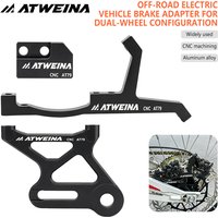 ATWEINA One-To-Two Brake Conversion Bracket For Off-Road Electric Bike Caliper Bracket Modification Accessories
