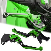 Folding Brake Clutch Levers For Kawasaki NINJA 1000 Ninja1000 Tourer Z1000 SX Z1000SX Z750 R Z750R ZX-6R ZX6R ZX-10R ZX10R ZX636
