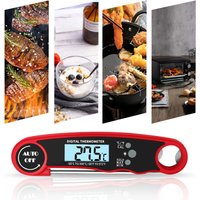 Kitchen Meat Thermometer Probe Digital Food Milk Thermometer for Meat Foldable BBQ Oven TP300 Electronic Temperature Gauge Tool