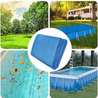 Pool Bubble Cover Heavy Duty Rectangular Insulating Protection Solar Pool Covers For Summer Party Games Bar Dock Outdoor Water