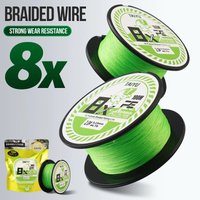 TAIYU 8 Strands 100M PE Braided Fishing Line 32LB-72LB Japan Durable Multifilament Fishing Line Super Smooth Carp Fishing Line
