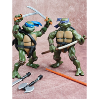 In Stock Turtles Michelangelo Leonardo Shredder Action Figures Surfing Version Action Anime Model Doll Desktop Decoration