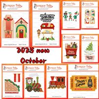 Christmas Metal Cutting Frame dies 2024 New Templates DIY Scrapbooking Paper Making Sleds and donkeys Die Crafts Cuts