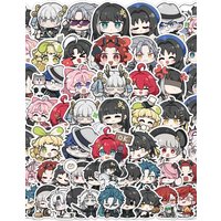 AliExpress FANLU 10/60PCS Wuthering Waves Stickers Cute Game Characters Meme Sticker Open World Games Graffiti Laptop Guitar Car Bike Kids Toys